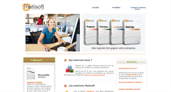 Desktop Screenshot of matisoft.fr